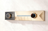 Corps de robinet de douche thermostatique en laiton dissimulé inverseur à 4 voies mitigeur de douche de bain vanne de commande murale pour une utilisation dans la salle de bain