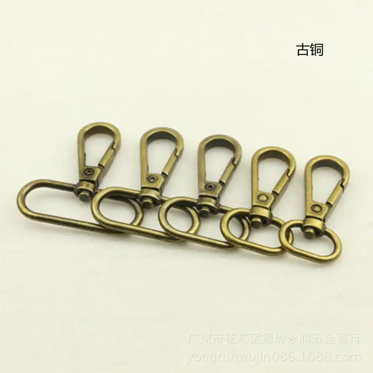 Đồng chó Fastener chuỗi Fastener Túi xách kim Loại clasp Vali phần cứng