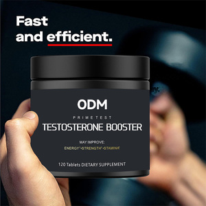 Suplemento de energía de tableta de hormona masculina OEM compatible con resistencia y crecimiento muscular 120 tabletas - Product Image 4