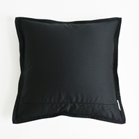 Coussin de luxe vintage en velours noir et or brossé Dotier, lavable à la main, pour canapé, chambre et espace de détente, vente en gros