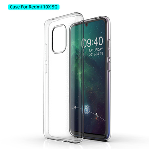 Bajo precio muy claro tpu caja del teléfono <span class=keywords><strong>móvil</strong></span> de silicona transparente funda para Xiaomi Redmi note 10X <span class=keywords><strong>5G</strong></span> - Product Image 5
