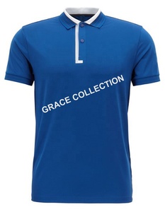 Camiseta de Golf para hombre, camiseta de manga corta de Color sólido con cremallera, camiseta de rendimiento, Body Fit - Product Image 3