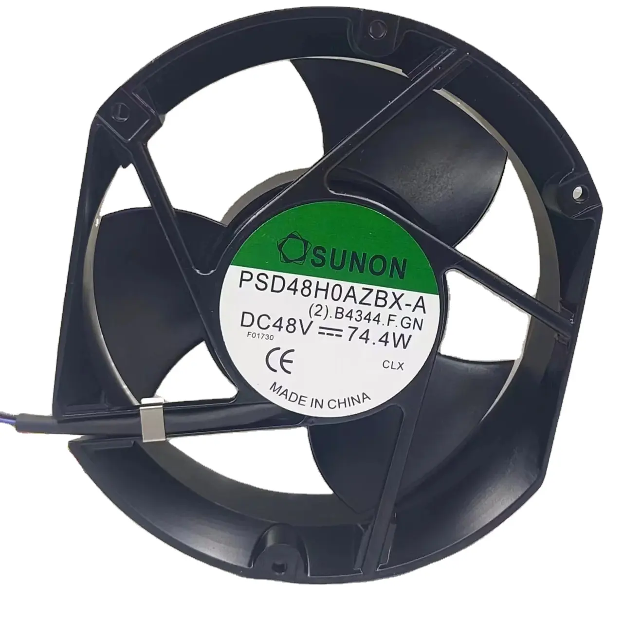 Invertör soğutma PSD48HOAZBX-A 150mm dc 48v 74.4W çıkarıcı nem fanlar sabit ve taşınabilir konsantratörü için 150mm