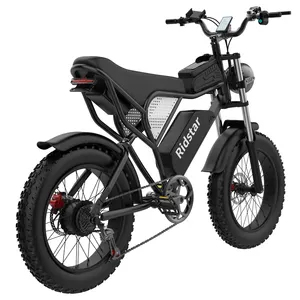 Electric Bike For Adults 20'' City Ebike Ebike With 1000W Motor 48V 20AH Removable Battery LCD Battery Display