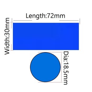Tube thermorétractable en PVC 18650 pour batterie lithium basse tension – Matériaux d'isolation et manchons pour Li-ion - Product Image 6