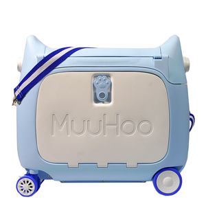 Sac de <span class=keywords><strong>valise</strong></span> en PP de 20 pouces à prix compétitif grand rangement cadeau de fête de famille Spinner étui de Scooter de voyage pour enfants <span class=keywords><strong>lit</strong></span> de dessin animé - Product Image 1