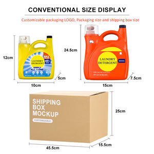 Deterjen Cair Oem 5 Galon Aroma Bunga Romantis Produk Ramah Lingkungan Efek Penuh Efisiensi Tinggi untuk Mencuci Pakaian - Product Image 3