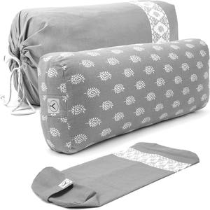 Coussins de soutien en mousse à mémoire de forme portables personnalisés, coussin de yoga, coussin de soutien avec <span class=keywords><strong>housse</strong></span> en velours doux pour la peau, lavable, avec poignée de transport - Product Image 1