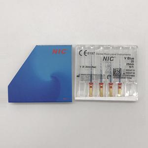 CE phê duyệt Nic nha khoa rốc-kênh cụ v-màu Xanh niti quay động cơ sử dụng qua lại tập tin 21mm 25mm 31mm - Product Image 5