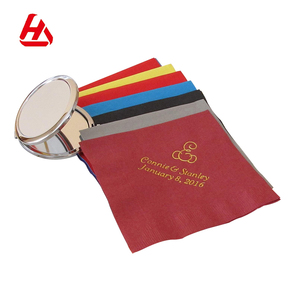 Jetable Vergé Serviettes En Papier Imprimé Logo Coloré Serviettes En Papier - Product Image 1