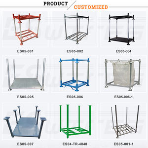 חובה כבדה מתכת ערימה פוסט מזרן מתלה מחסנית עבור מערכות אחסון מחסן - Product Image 6