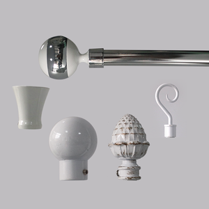 Cortinas baratas, barras de acero, duchas, decoraciones, moldes de hierro, varillas de esquí, diseño de cortinas, tubos de bronc - Product Image 5