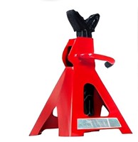 Support de levage triangulaire robuste 6 tonnes, réglable manuellement, hauteur 380-600 mm, pour réparation et entretien automobile