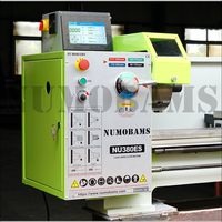 Tour à métaux horizontal robuste Numobams NU380ES, portée de coupe 380 mm, entre-entre-bascules 1000 mm, moteur 1,5 kW, broche MT3, 220 V, manuel