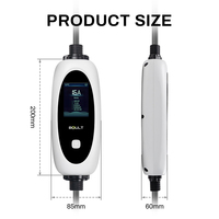 Cargador Portátil para Vehículos Eléctricos, 32A, Carga Rápida, 7KW, Tipo 2, Nuevo