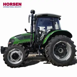 FL804 80hp 4wd 4 wheel farm tractor with YTO DEUTZ diesel engine front end loader for agriculture sale made in china by horsen