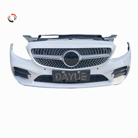 Utilisé pour Mercedes Benz Classe C 205 New Sport C180L C200L Car Front Bumper Assembly Engine Hood Fenders & Doors Accessories
