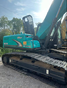 Excavatrice sur chenilles Kobelco SK210 d'occasion 21 tonnes, modèle 2024, moteur Isuzu, excellent état, vente à prix réduits - Product Image 5