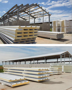 Meilleur prix <span class=keywords><strong>machine</strong></span> de fabrication de panneaux sandwich en laine de roche/EPS pour chambre froide matériel de construction à vendre ligne de production de carreaux en acier - Product Image 3