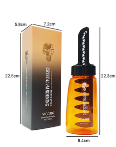 New Arrival Long Lasting Moisturizing Styling Magic Hair Wax Gel <strong>Oil</strong> <strong>With</strong> Comb for Men - Product Image 6