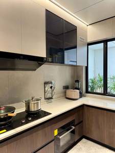 Armoire de cuisine au fini élégant et à l'espace spacieux avec rangement réglable pour une cuisine moderne facile - Product Image 6