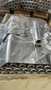 Rouleau géant de papier aluminium 8011, 18 microns, 20 microns, largeur personnalisée, emballage flexible, feuille d'aluminium pharmaceutique - Product Image 2