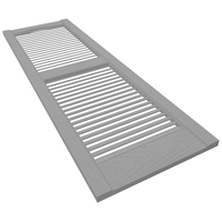 Système de persiennes coulissantes modernes en aluminium pour pergola, fenêtre, porte extérieure – Pare-soleil réglable et contrôle de l'intimité