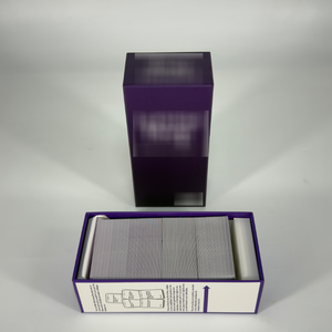 Chất lượng cao thân thiện với môi giấy chơi thẻ với tùy chỉnh in Front & Back Logo gia đình & giáo dục sử dụng nhà Máy Giá - Product Image 3