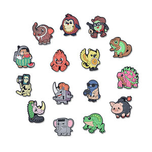 Novedad 2026: Charms para Zuecos de <span class=keywords><strong>Stranger</strong></span> <span class=keywords><strong>Things</strong></span>, el Clásico de Montañas y Ríos. Charms de PVC de Diseño para Zapatos al por Mayor. - Product Image 5