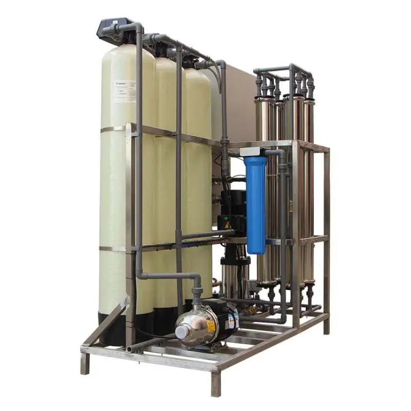 Equipo De Agua Deionized Treatment Machine For Human Consumption Water Ro System