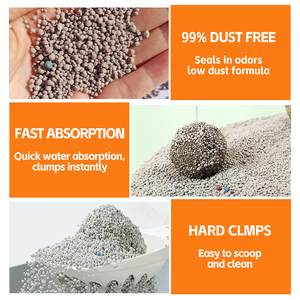 Premium Mixed Bentonite <strong>Cat</strong> <strong>Litter</strong> / High Clumping, Low Dust, Anti-Odor Sand with Deodorizer for Multi-<strong>Cat</strong> Homes - Product Image 4