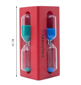 3 in 1 sand timer wood hourglass