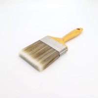 Ensemble de pinceaux à peinture personnalisés à manche en bambou pour la peinture murale - Vente chaude