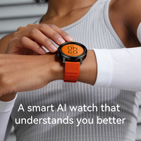 Montre connectée MA35 avec fonction d'appel, réponse WhatsApp, traducteur IA ChatGPT, NFC, jeux, boussole, GPS, suivi sportif et fitness