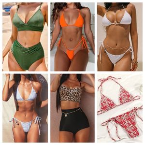 Sortierte Damen-Bikini-Bademode in Ballen, Gemischte Stile Zweiteiliges Strandset, Zufällige Lieferung Großhandel - Product Image 4
