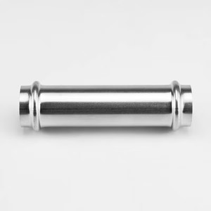 4 minutes, 6 minutes, joint de manchon de carte en acier inoxydable de 1 pouce, <span class=keywords><strong>tuyau</strong></span> direct à <span class=keywords><strong>double</strong></span> compression à <span class=keywords><strong>paroi</strong></span> mince de diamètre égal - Product Image 2