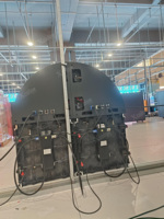 Écran LED créatif d'intérieur P2.5, écran LED semi-circulaire, haute luminosité, mur vidéo LED à louer pour les événements et la publicité