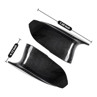 Coque de rétroviseur gauche neuve style M en fibre de carbone véritable pour Infiniti Q50 Q50L Q60 Q70 QX30 (2014-2020)
