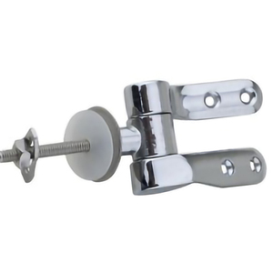 Accesorios de bisagra para asiento de inodoro de aleación de Zinc para baño, bisagras cromadas, cierre suave para asiento de inodoro Peir - Product Image 2