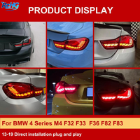 Feux arrière LED personnalisés GTS Dragon Scale pour BMW Série 4 M4 F32 F33 F36 F82 F83 2013 à 2019 Fabricant de feux arrière