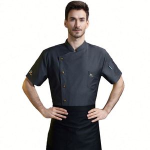 เสื้อโค้ทสีชมพู แจ็คเก็ตหรูหรา ชุดร้านอาหารระดับพรีเมียม ชุดเชฟราคาถูก - Product Image 1