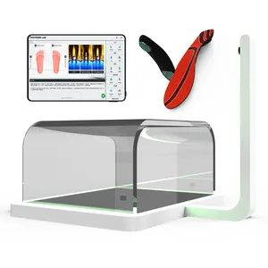 Sistema de análise inteligente de pés com palmilha moldada personalizada, scanner de palmilha de pés de alta qualidade, plataforma de detecção de pés para calçados