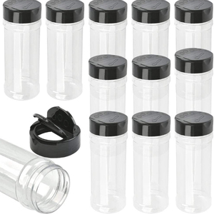 Hủ nhựa đựng gia vị tròn, lọ nhựa đựng muối tiêu, bình đựng gia vị nhựa - Product Image 4