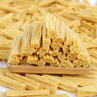 500g de bandes de tofu artisanal premium, préservées à l'eau, fabriquées à partir de soja jaune sélectionné, en sachet