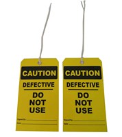 INSPECTION Record Safety Tag Check Label 5-3/4\"X3\" Papierkarton Grün/weißer Untergrund