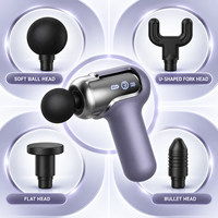 Pistolet de massage portatif sans fil mini, le plus vendu, pour le corps entier, appareil de massage des tissus profonds, thérapie vibratoire électronique portative