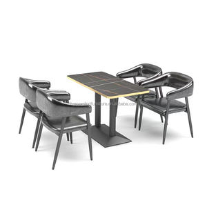 Arredamento per Ristoranti, Set di Mobili per Interni di Night Club, Set di Tavoli e Sedie, Mobili da Bar, Tavoli e Sedie per Night Club con Divano - Product Image 5