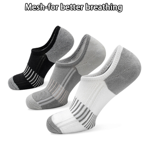 Người đàn ông của Thể Thao Cotton chạy thoáng khí ngắn vớ mồ hôi thấm thoáng khí vô hình không hiển thị chống trượt chính thức thể thao phong cách - Product Image 2