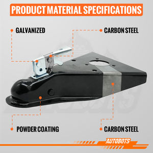 <span class=keywords><strong>Attelage</strong></span> de remorque de haute qualité en acier de 2 pouces, type <span class=keywords><strong>A</strong></span>, 5000 livres, nouveau, avec goupille de sécurité, <span class=keywords><strong>attelage</strong></span> de remorque robuste - Product Image 4