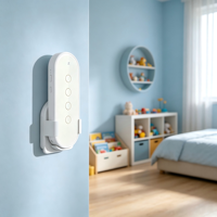 Interrupteur intelligent à commande à distance de haute qualité, quatre boutons, ZigBee, Tuya, pour chambre à coucher, bureau, Google Home